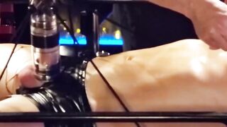 Devilish Dungeons" - Hard Core Anal Play with Gas Masked Domme & Submissive Slut Boy