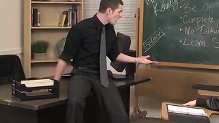 Twisted Teacher - Horny Old Man Fucks His Student's Ass Hard