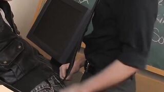 Twisted Teacher - Horny Old Man Fucks His Student's Ass Hard