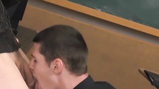 Twisted Teacher - Horny Old Man Fucks His Student's Ass Hard
