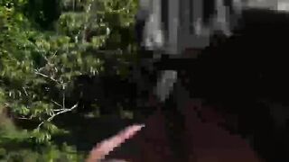 Outdoors Hottie Blowjobs & Doggy-Style Fucking - New Recruit Gets Fucked Hard