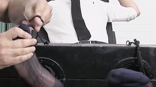 Foot Fetish Gay Bondage - Jocks Foot Worshiped And Dominated
