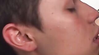 Butt Buddies - Anal Threesome with Hunks in Hot Spa