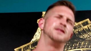 Muscular Jock's Ass-Fuck Marathon - Hardcore Foursome Action
