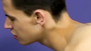Twinks Bare Ass Intimacy - Close-Up Anal Fucking Action