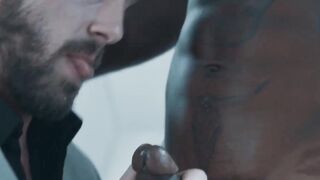 Black Stud Rimming And Fucks White Guy In The Ass - Interracial Anal