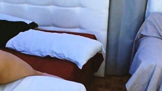 Amature Girl Next Door Sucks Her Boyfriend's Dick In Bed And Gets A Facial