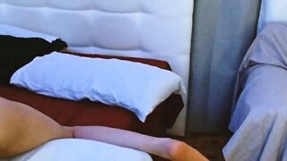 Amature Girl Next Door Sucks Her Boyfriend's Dick In Bed And Gets A Facial