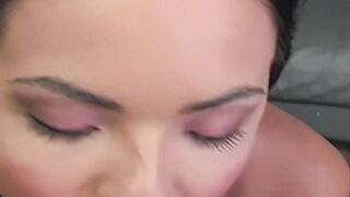 Brunette Babe Angelina Stolie Rides Huge Dick in Hardcore POV Sex