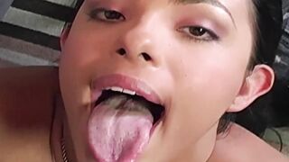 Brunette Babe Angelina Stolie Rides Huge Dick in Hardcore POV Sex