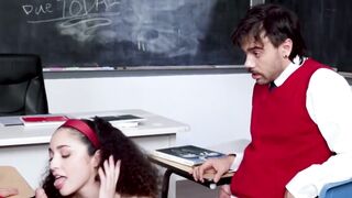 Pixie Small's Threesome - Teacher Away Makes Three Way