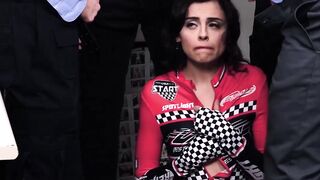 AngelWindells" - Shoplifter Girl Gets Fucked By Four Strangers In A Gangbang Scenario