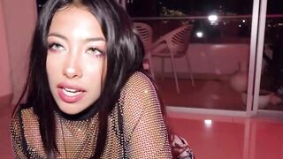 Stunning Latin Beauty JAMAN-Cat Fucked Hard & Facialed By Huge Dick