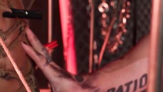 BDSM Bondage Slave Training - Clothes Pin Torments & Electro Shock Therapy