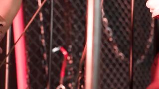 BDSM Bondage Slave Training - Clothes Pin Torments & Electro Shock Therapy