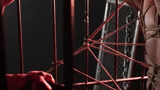 BDSM Bondage Slave Training - Clothes Pin Torments & Electro Shock Therapy