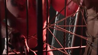 BDSM Bondage Slave Training - Clothes Pin Torments & Electro Shock Therapy
