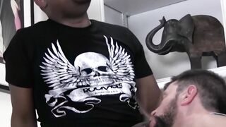 Raw Ass-Fucking Action - Big Dick Pounding in Old Man's Butt