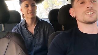 Hot MILF Gives Hardcore Ride to Driver in Car - PornPros