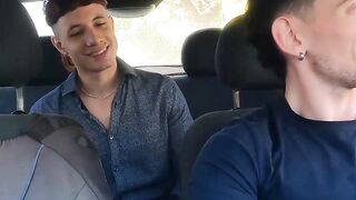 Hot MILF Gives Hardcore Ride to Driver in Car - PornPros
