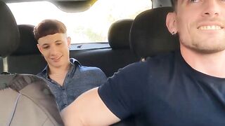 Hot MILF Gives Hardcore Ride to Driver in Car - PornPros