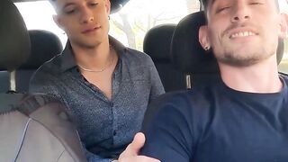 Hot MILF Gives Hardcore Ride to Driver in Car - PornPros