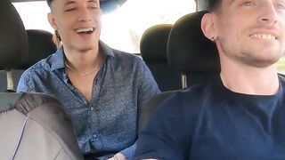 Hot MILF Gives Hardcore Ride to Driver in Car - PornPros