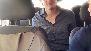 Hot MILF Gives Hardcore Ride to Driver in Car - PornPros