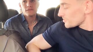 Hot MILF Gives Hardcore Ride to Driver in Car - PornPros