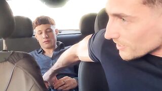 Hot MILF Gives Hardcore Ride to Driver in Car - PornPros