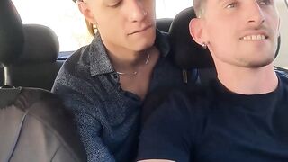 Hot MILF Gives Hardcore Ride to Driver in Car - PornPros