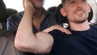 Hot MILF Gives Hardcore Ride to Driver in Car - PornPros