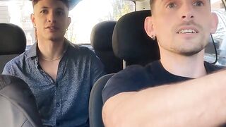 Hot MILF Gives Hardcore Ride to Driver in Car - PornPros