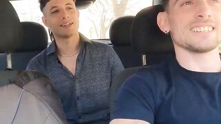 Hot MILF Gives Hardcore Ride to Driver in Car - PornPros