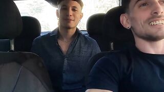 Hot MILF Gives Hardcore Ride to Driver in Car - PornPros