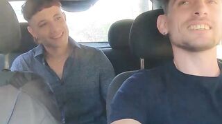 Hot MILF Gives Hardcore Ride to Driver in Car - PornPros