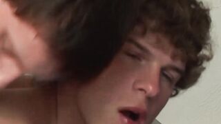 Three's Company - Bareback Threesome With Facial Finish