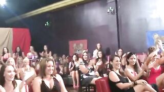 Amateur Strip Club Orgy - Group Sex Party with Hot Blonde Teens