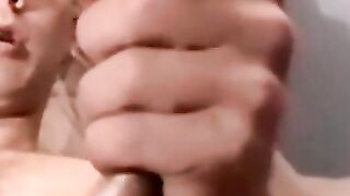 Hairy Amateur Teen Jerking Off And Shooting A Massive Load