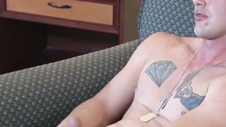 Dominant Dominca Stroking His Big Latino Dick - POV