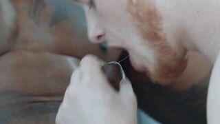 Monster Dick Rimjob & Anal Threesome with Gingers
