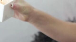 Teenage Sweetheart's Puffy Pink Lipstick Kisses - POV