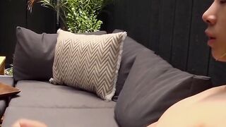 Asian Hunk's XXX Porn Parody - Big Dick Tyler WU Fucks His Way To The Top
