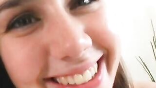 Foxy Brunette Babe Kacy Gets Naughty - Teen Striptease & Masturbation