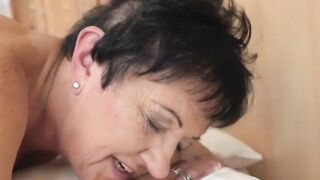Grandma's Grannyporn - Old Lady Gets Railed By A Young Stud