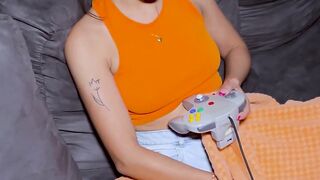 Arline Aurora's Naughty Game Night - Role Playing Games With A Sexy Cosplayer
