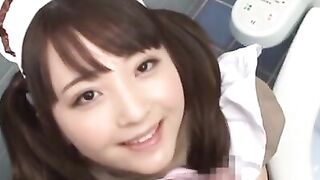 Exotic Japanese Babe YUI SAKAKI - Fingering & Blowjob POV Riding Creampie