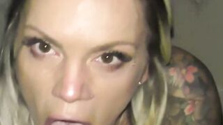 Filthiest Facial Ever - Pornstar Hardy-Luxe Fucks & Swallows Big Load From Geek Boy
