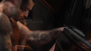 Tattooed Jocks - Hot Stud Ian Holmes Fucked Hard By Hunk Drawe Jacobs