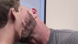 Hot Daddy's Ass Pounded By Young Twink - Scene #1
